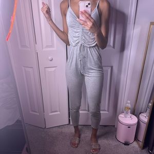 Grey romper/jumpsuit